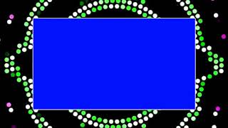 Dance Circles Lights Party VJ Video Background Best Green Screen Features
