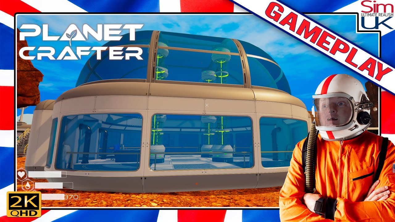 ep11 Mining Algae + Start Total Base Rebuild - The Planet Crafter Gameplay