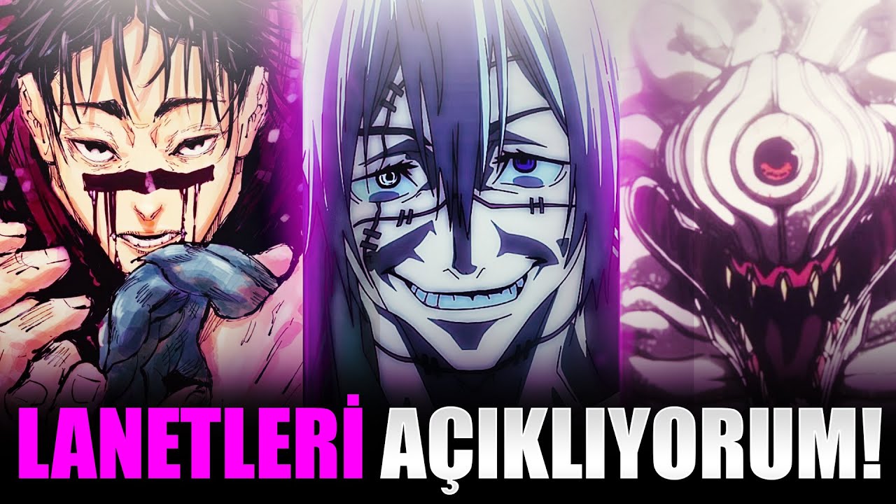 TÜM LANETLERİ AÇIKLIYORUM! | Jujutsu Kaisen Lanet Nedir? Açıklandı | Jujutsu Kaisen Türkçe