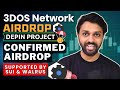 3dos Network - Confirmed Airdrop 🪂 | Depin project | Backed By SUI | Free to Join 💰