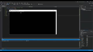 Creating a C++ project with MS  visual studio to display hello World