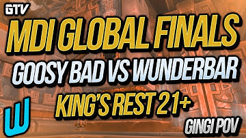 MDI Global Finals Wunderbar VS Goosy Bad  - King