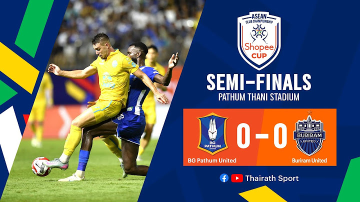 ไฮไลท์การแข่งขัน บีจี ปทุม ยูไนเต็ด  0-0 บุรีรัมย์ ยูไนเต็ด | รอบรองชนะเลิศ นัดสอง | Shopee Cup 2024