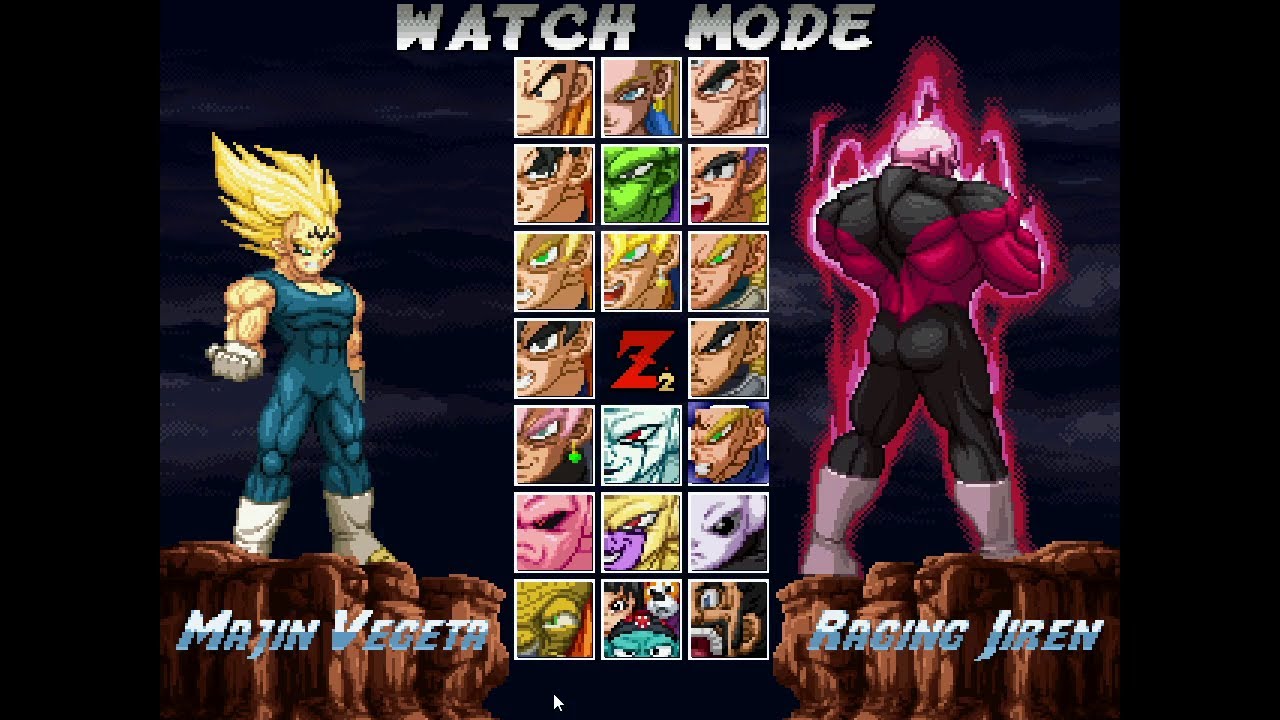 Majin Vegeta Z2 vs Raging Jiren Z2 | Hyper Dragon Ball Z V6.0 – Ultimate Power Clash!