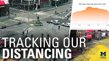 Tracking social distancing through live camera feeds and computer vision