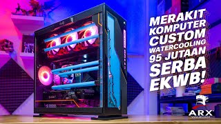 MERAKIT PC GAMING CUSTOM WATER COOLING SERBA EKWB SEHARGA 95 JUTAAN Feat MSI MPG Z590 Carbon EK X screenshot 3