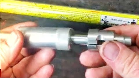 Gereedschap voor het monteren van zuigerclips.