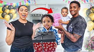 Daddy and Son's Surprise Mommy For Mother's Day! *Emotional*