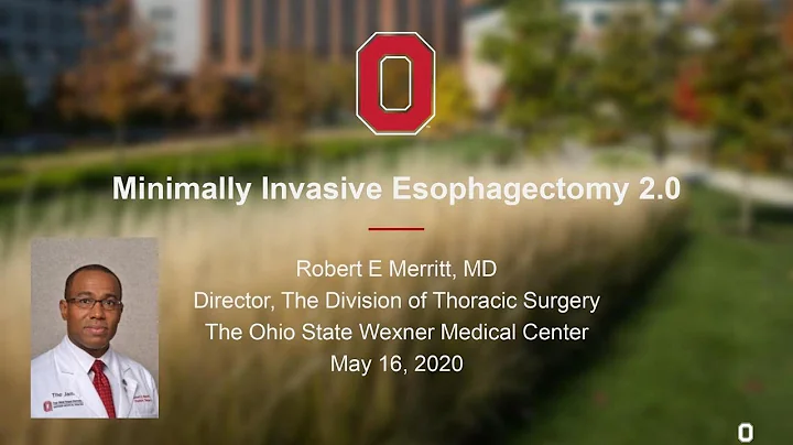 Minimally Invasive Esophagectomy 2.0
