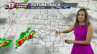 Tracking a big warm up and storms for the weekend.mp4
