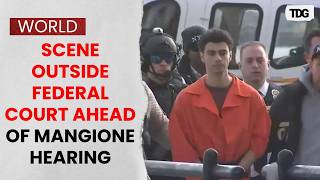 Luigi Mangione Hearing | Scene Outside Manhattan Federal Court