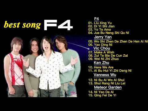 Lagu terbaik F4 !! full album F4 !! drama meteor garden