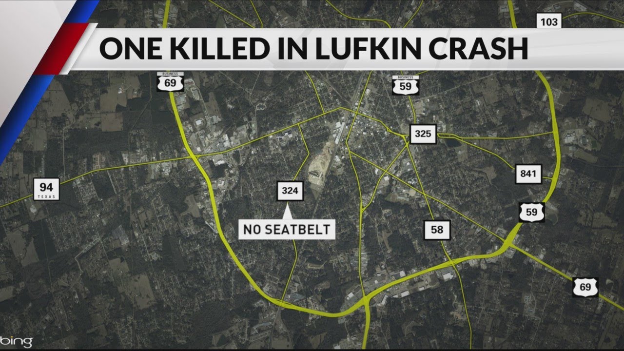 Officials identify Lufkin man killed in single car crash - YouTube