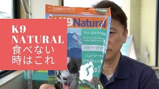 ご飯を食べない子にフリーズドライの生肉食「K9ナチュラル」！