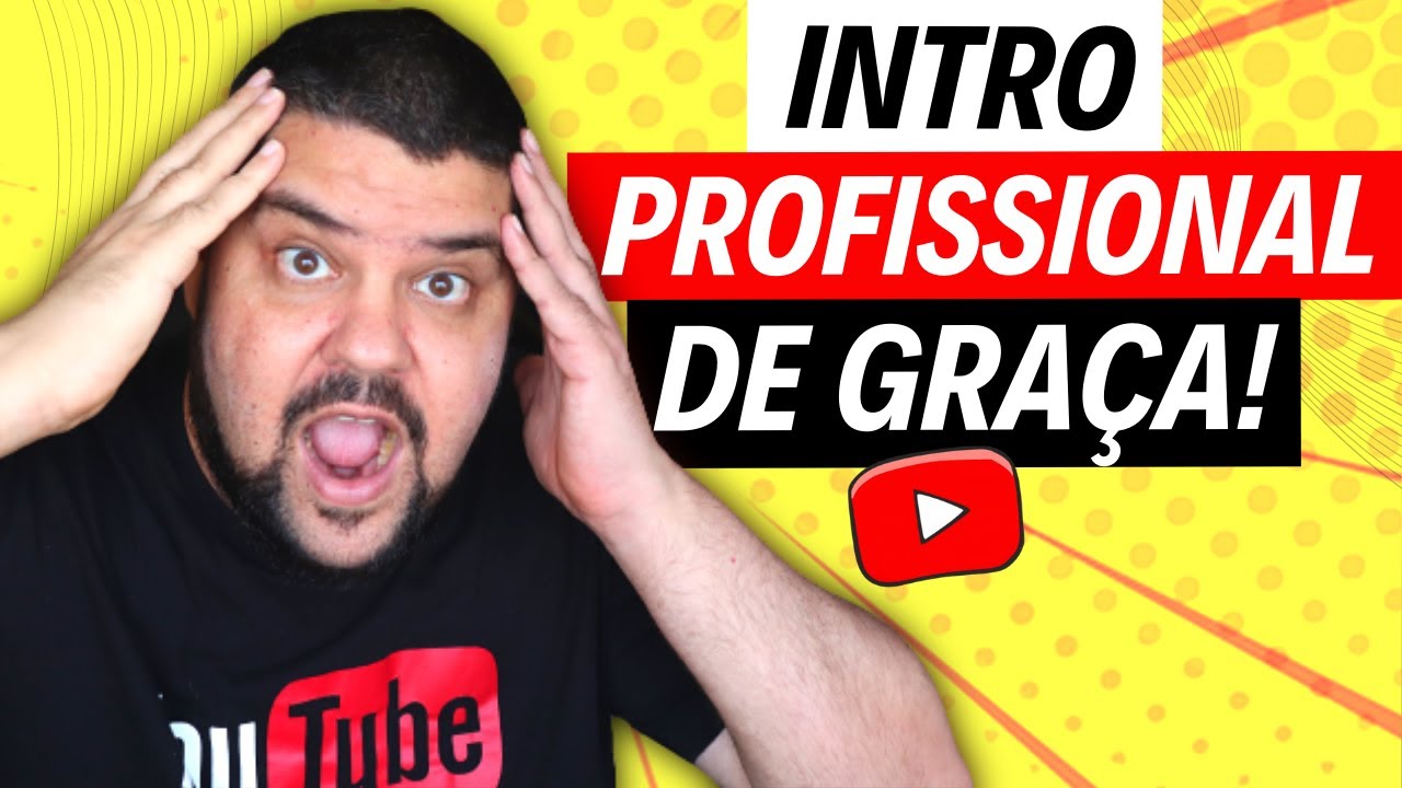 Como CRIAR INTRO PROFISSIONAL para YouTube GRÁTIS - tutorial PLACEIT ...