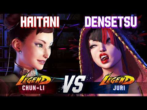 Haitani (Chun-Li) vs Densetsusp (Juri) — 2026