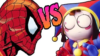 Spiderman Vs Pomni Digital Circus Parody