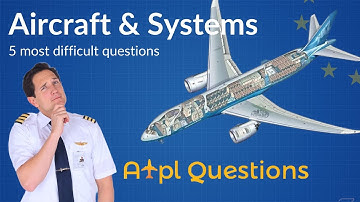 TOUGHEST 5 Airframe and Systems questions from EASA ATPL Questions database! Captain Joe