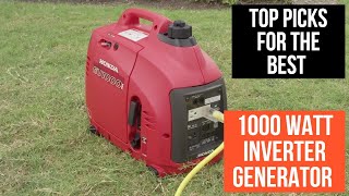 Top Picks For The Best 1000 Watt Inverter Generator 2024