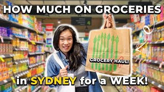 18 MEALS for $49 AUD - How Much I Spend on Food in a Week! Sydney Grocery Haul Weekly Vlog 2023