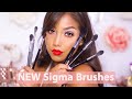 Trying out the NEW Sigma Soft Blend Brush Set | Review & Trial