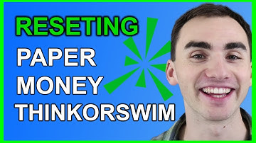 How to Adjust Or Reset Paper Money Thinkorswim Account- Thinkorswim Tutorial