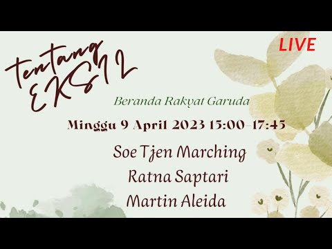 Rekaman Diskusi ‘tentang EKSIL' bersama Soe Tjen Marching, Martin Aleida, Ratna Saptari dan Rizky M.