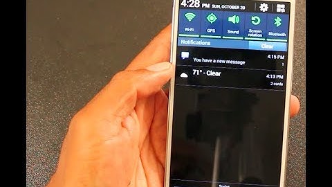 Galaxy Note 3 Tip: 1 Handed Message Notification Expansion