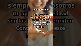 Agradecimiento a los cliente #frases #clientes #agradecimiento #gracias #emprendimiento #negocios