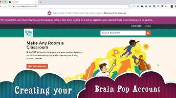 Brain Pop Account Set-Up
