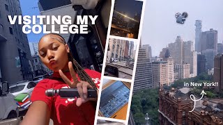COLLEGE IN NYC! Orientation day vlog!!
