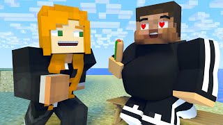 Best love story |Fat Steve| Minecraft animation Life of Steve & Alex