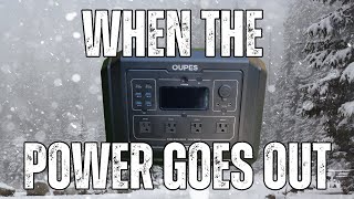 Prepared for Power Outages with a Grid DOWN Power Source! The Oupes MEGA 1 Power Station!