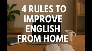 Famous 4 Rules to Improve English From Home | Learn English Communication Skills | motivational video. Wealth