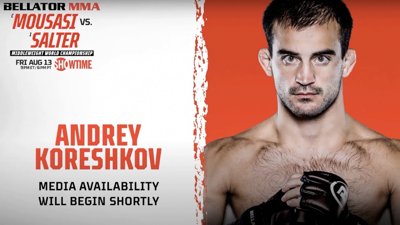 Former Champ Andrey Koreshkov Talks Return to Bellator Against Sabah Homasi | Bellator 264