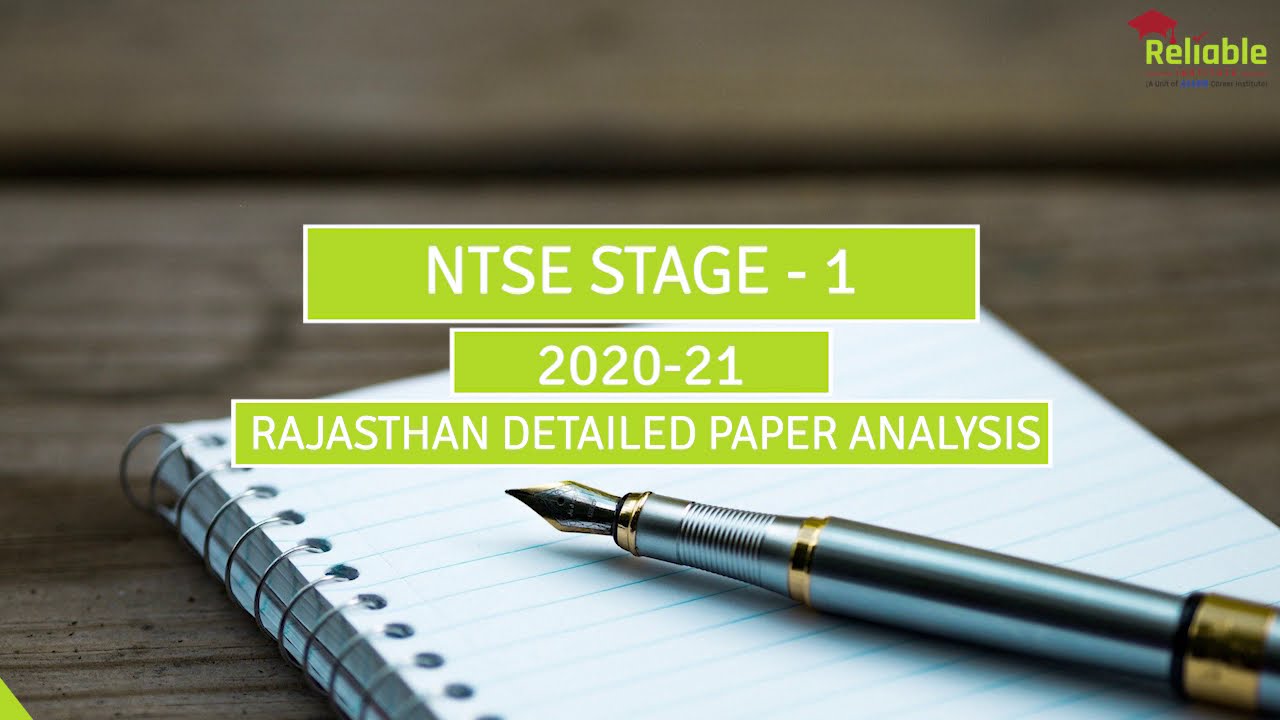 NTSE 2020-21 Stage 1 (Rajasthan) Detailed Paper Analysis | Expected Cut Off