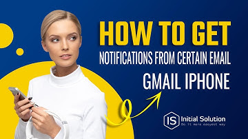 How to get notifications from certain emails Gmail iphone 2024 | Initial Solution