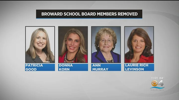 Florida Gov. DeSantis suspends four Broward School...
