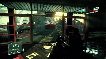 Crysis 2 Multiplayer Demo Gameplay - PIER 17