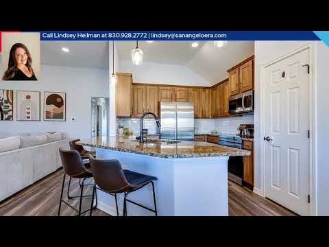 1945 Chesney Lane, San Angelo, TX home video tour