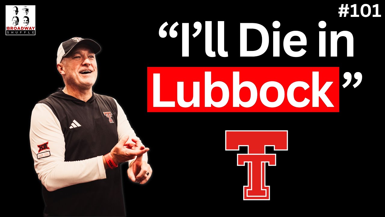 Texas Tech Head Football Coach Joey McGuire Joins The Broadway Shuffle!! #101