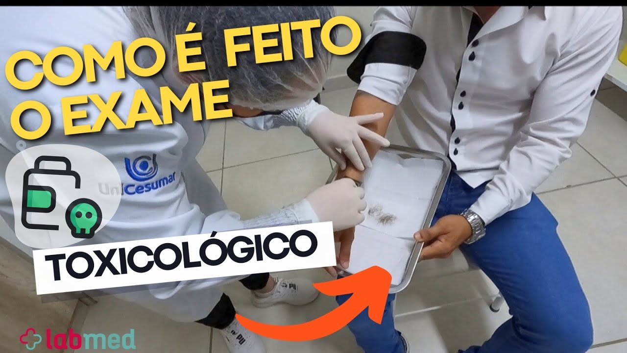Fui Fazer Exame Toxicológico - YouTube