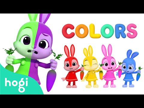 [NEW✨] Learn Colors with Carrot Catching Game & Jeni | Learn Colors for Kids | Pinkfong Hogi