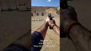 USPSA All Classifier at PRGC. Stage III. 09/06/2025.