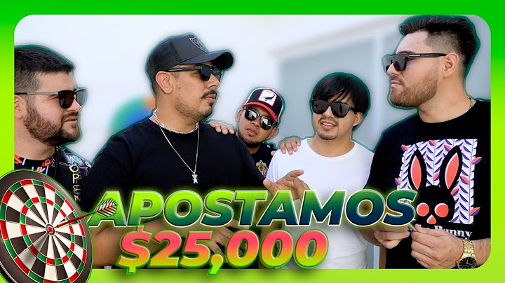 APOSTAMOS $25,000 EN LOS DARDOS 4.0