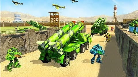 Amazing US Army Robot Missile Attack | New Truck Robot Android GamePlay | By Game Crazy