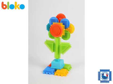 Bloko - Tuto réalisation fleur 