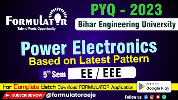 BEU PYQ-2023 Power Electronics Part-02 5th Semester EE/EEE