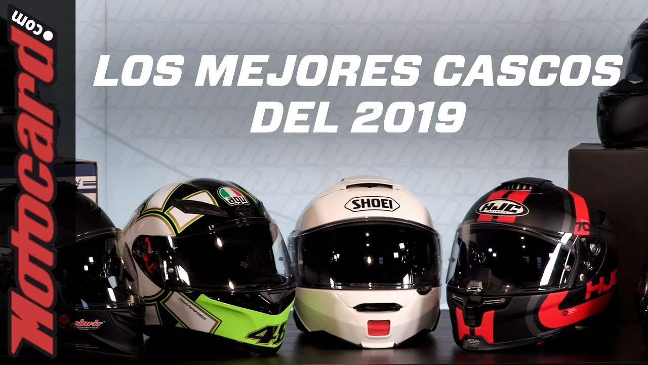 Canadá esquema Incienso TOP 7! Los MEJORES CASCOS DE MOTO del 2019 - YouTube