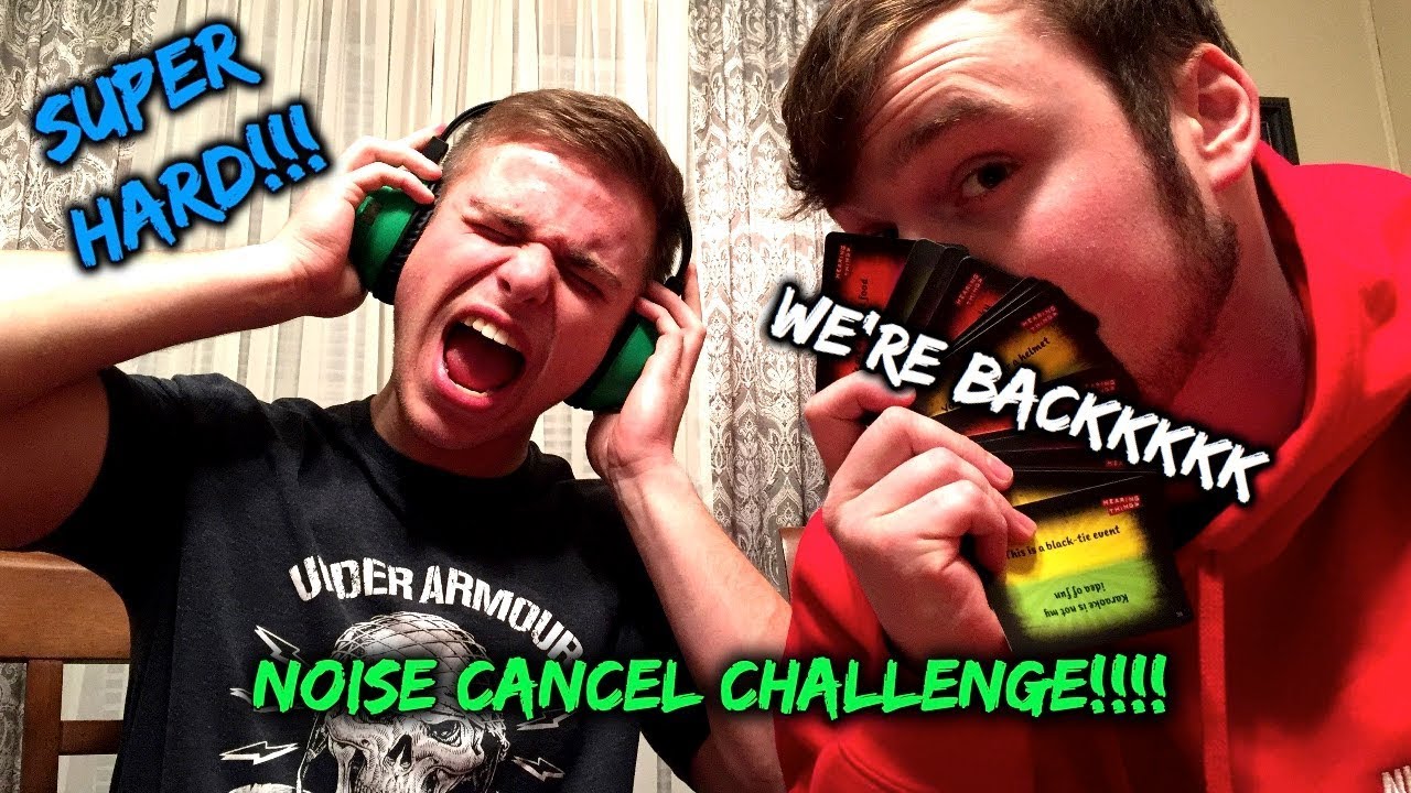 NOISE CANCELLING HEADPHONES CHALLENGE!!!! YouTube